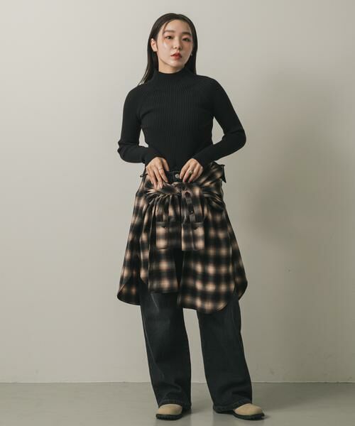 SENSE OF PLACE by URBAN RESEARCH / センスオブプレイス バイ アーバンリサーチ デニムパンツ | 『WEB/一部店舗限定サイズ』サイドカットアウトデニム | 詳細20