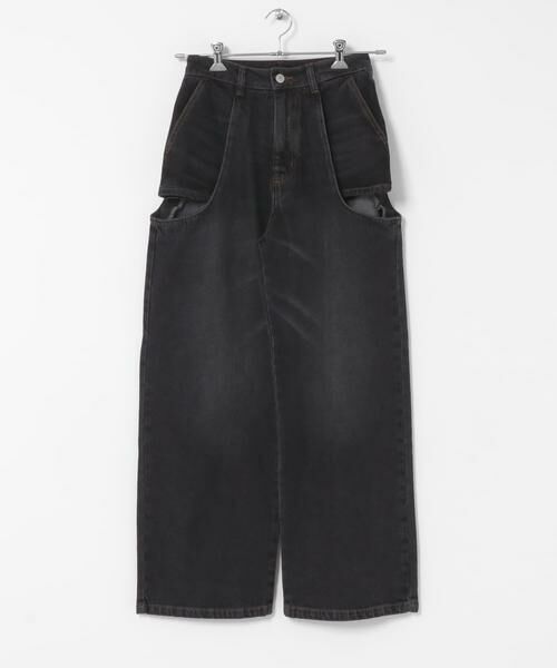 SENSE OF PLACE by URBAN RESEARCH / センスオブプレイス バイ アーバンリサーチ デニムパンツ | 『WEB/一部店舗限定サイズ』サイドカットアウトデニム | 詳細21