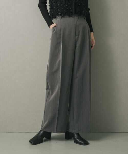 SENSE OF PLACE by URBAN RESEARCH / センスオブプレイス バイ アーバンリサーチ その他パンツ | 『WEB/一部店舗限定』ワイドイージーパンツ(グレー)
