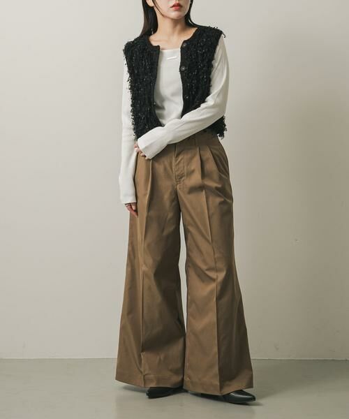 SENSE OF PLACE by URBAN RESEARCH / センスオブプレイス バイ アーバンリサーチ その他パンツ | バギーチノパンツ（ベージュ）