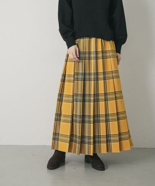 SENSE OF PLACE by URBAN RESEARCH / センスオブプレイス バイ アーバンリサーチ スカート | チェックプリーツスカート | 詳細1