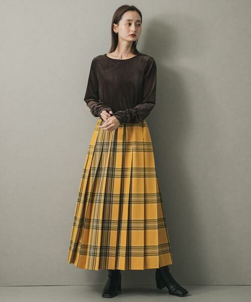 SENSE OF PLACE by URBAN RESEARCH / センスオブプレイス バイ アーバンリサーチ スカート | チェックプリーツスカート | 詳細5