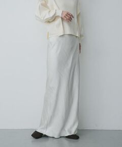 SENSE OF PLACE by URBAN RESEARCH / センスオブプレイス バイ アーバンリサーチ スカート | サテンアイラインスカート