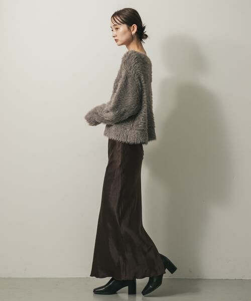 SENSE OF PLACE by URBAN RESEARCH / センスオブプレイス バイ アーバンリサーチ スカート | サテンアイラインスカート | 詳細10