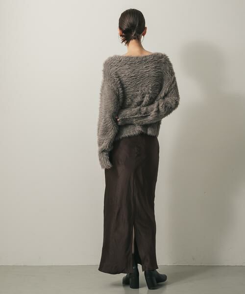 SENSE OF PLACE by URBAN RESEARCH / センスオブプレイス バイ アーバンリサーチ スカート | サテンアイラインスカート | 詳細11