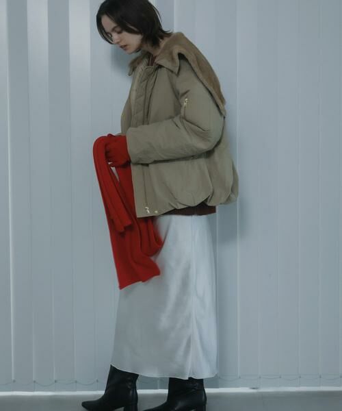 SENSE OF PLACE by URBAN RESEARCH / センスオブプレイス バイ アーバンリサーチ スカート | サテンアイラインスカート | 詳細19