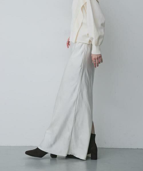 SENSE OF PLACE by URBAN RESEARCH / センスオブプレイス バイ アーバンリサーチ スカート | サテンアイラインスカート | 詳細11