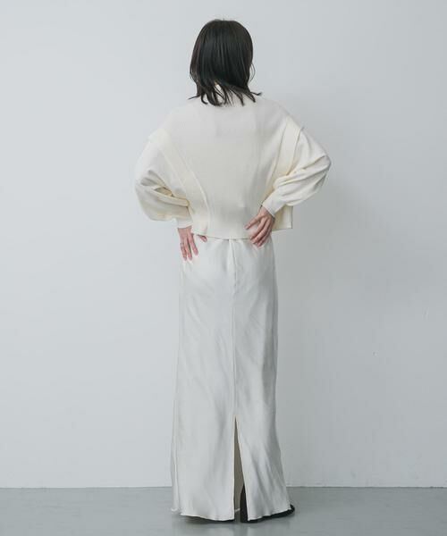 SENSE OF PLACE by URBAN RESEARCH / センスオブプレイス バイ アーバンリサーチ スカート | サテンアイラインスカート | 詳細15