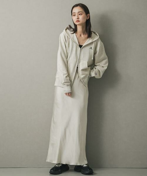 SENSE OF PLACE by URBAN RESEARCH / センスオブプレイス バイ アーバンリサーチ スカート | サテンアイラインスカート | 詳細16