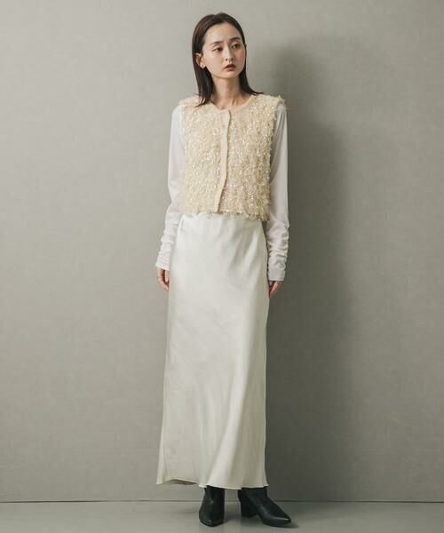 SENSE OF PLACE by URBAN RESEARCH / センスオブプレイス バイ アーバンリサーチ スカート | サテンアイラインスカート | 詳細17