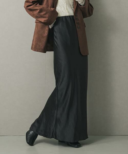 SENSE OF PLACE by URBAN RESEARCH / センスオブプレイス バイ アーバンリサーチ スカート | サテンアイラインスカート | 詳細27