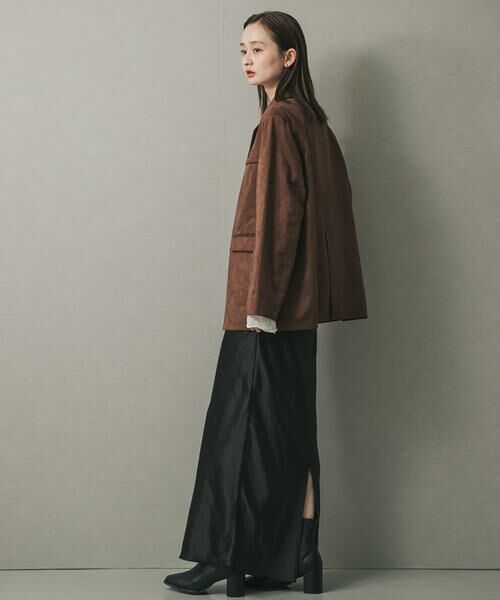 SENSE OF PLACE by URBAN RESEARCH / センスオブプレイス バイ アーバンリサーチ スカート | サテンアイラインスカート | 詳細30