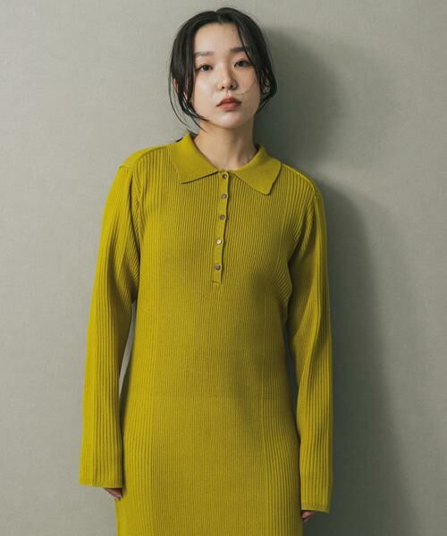 SENSE OF PLACE by URBAN RESEARCH / センスオブプレイス バイ アーバンリサーチ ワンピース | エリツキリブニットワンピース | 詳細3