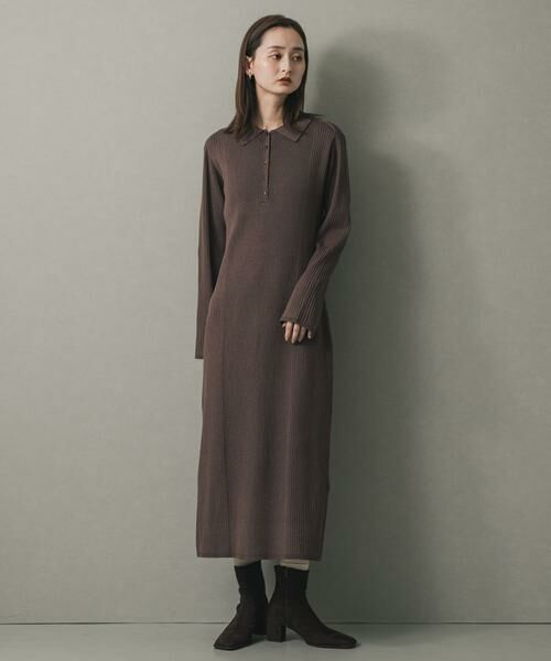 SENSE OF PLACE by URBAN RESEARCH / センスオブプレイス バイ アーバンリサーチ ワンピース | エリツキリブニットワンピース | 詳細10