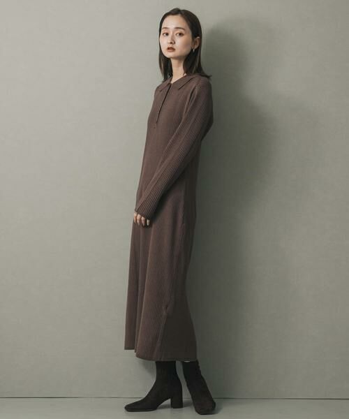 SENSE OF PLACE by URBAN RESEARCH / センスオブプレイス バイ アーバンリサーチ ワンピース | エリツキリブニットワンピース | 詳細11