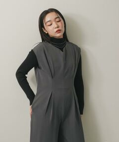 SENSE OF PLACE by URBAN RESEARCH / センスオブプレイス バイ アーバンリサーチ サロペット・オールインワン | ウエストタックハートネックロンパース