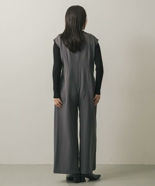 SENSE OF PLACE by URBAN RESEARCH / センスオブプレイス バイ アーバンリサーチ サロペット・オールインワン | ウエストタックハートネックロンパース | 詳細9