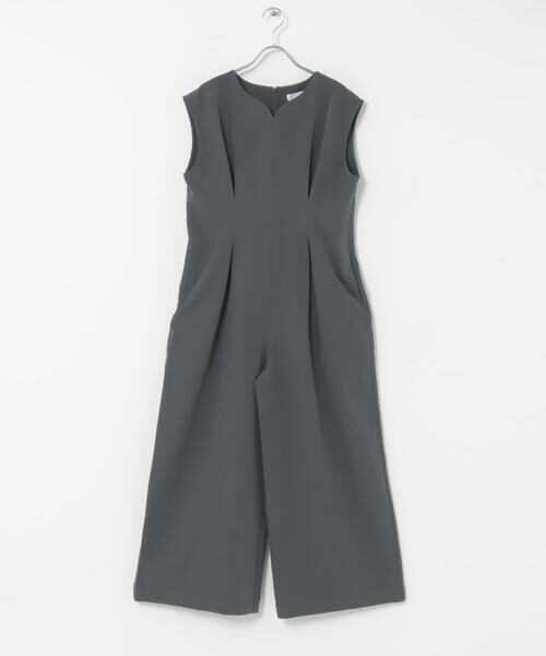 SENSE OF PLACE by URBAN RESEARCH / センスオブプレイス バイ アーバンリサーチ サロペット・オールインワン | ウエストタックハートネックロンパース | 詳細10
