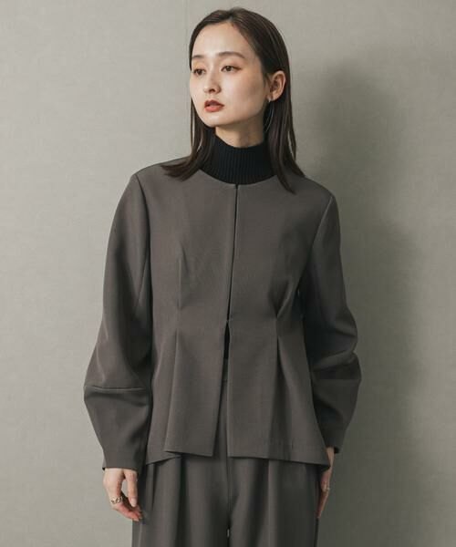 SENSE OF PLACE by URBAN RESEARCH / センスオブプレイス バイ アーバンリサーチ セットアップ | ウエストタックジャケットセットアップ | 詳細7