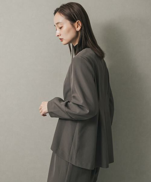 SENSE OF PLACE by URBAN RESEARCH / センスオブプレイス バイ アーバンリサーチ セットアップ | ウエストタックジャケットセットアップ | 詳細8