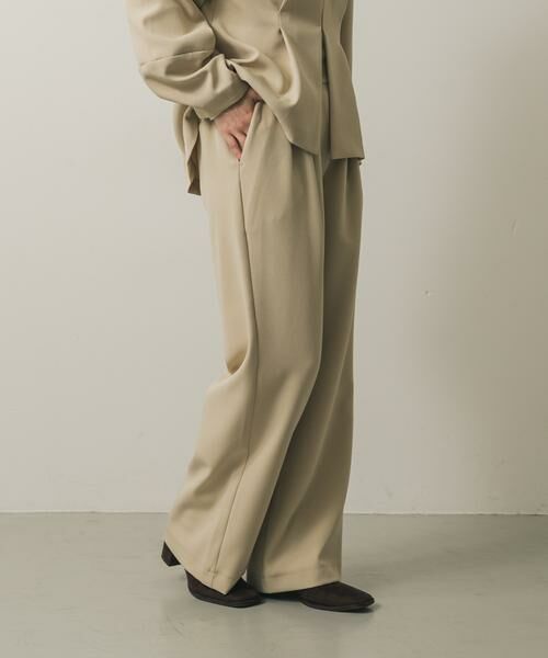 SENSE OF PLACE by URBAN RESEARCH / センスオブプレイス バイ アーバンリサーチ セットアップ | ウエストタックジャケットセットアップ | 詳細22