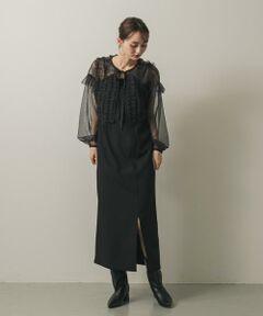 SENSE OF PLACE by URBAN RESEARCH / センスオブプレイス バイ アーバンリサーチ ドレス | 2Pチュールボレロセットキャミワンピース