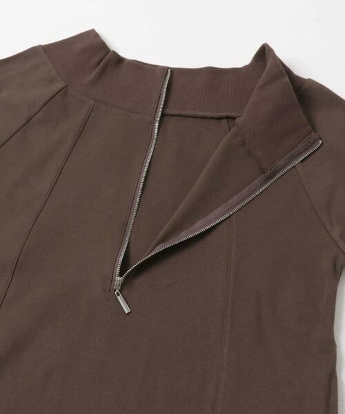 SENSE OF PLACE by URBAN RESEARCH / センスオブプレイス バイ アーバンリサーチ ワンピース | オフショルハーフジップワンピース | 詳細6