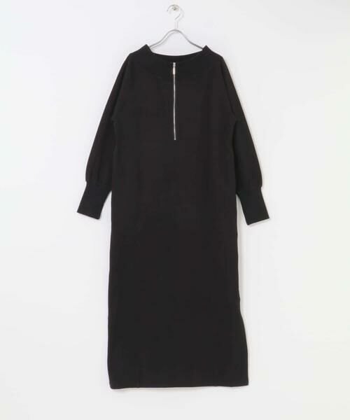 SENSE OF PLACE by URBAN RESEARCH / センスオブプレイス バイ アーバンリサーチ ワンピース | オフショルハーフジップワンピース | 詳細17
