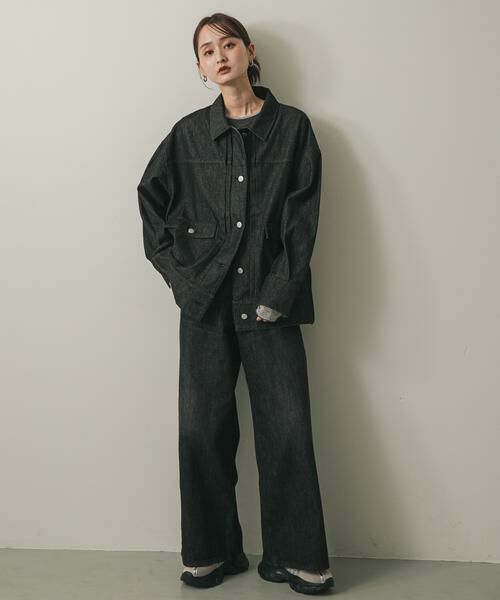 SENSE OF PLACE by URBAN RESEARCH / センスオブプレイス バイ アーバンリサーチ Gジャン・デニムジャケット | ルーズデニムジャケット | 詳細3