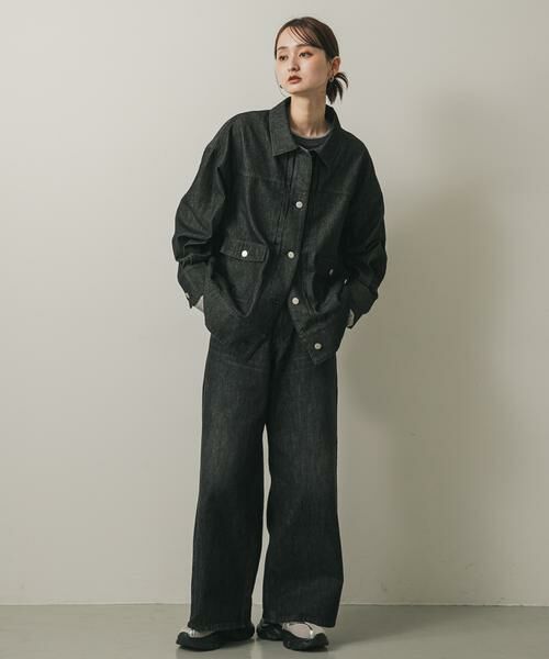 SENSE OF PLACE by URBAN RESEARCH / センスオブプレイス バイ アーバンリサーチ Gジャン・デニムジャケット | ルーズデニムジャケット | 詳細4