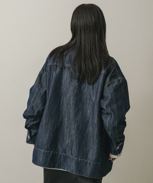 SENSE OF PLACE by URBAN RESEARCH / センスオブプレイス バイ アーバンリサーチ Gジャン・デニムジャケット | ルーズデニムジャケット | 詳細9