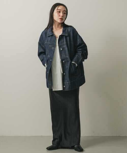 SENSE OF PLACE by URBAN RESEARCH / センスオブプレイス バイ アーバンリサーチ Gジャン・デニムジャケット | ルーズデニムジャケット | 詳細11