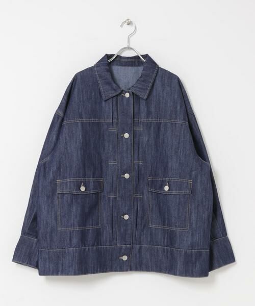 SENSE OF PLACE by URBAN RESEARCH / センスオブプレイス バイ アーバンリサーチ Gジャン・デニムジャケット | ルーズデニムジャケット | 詳細13
