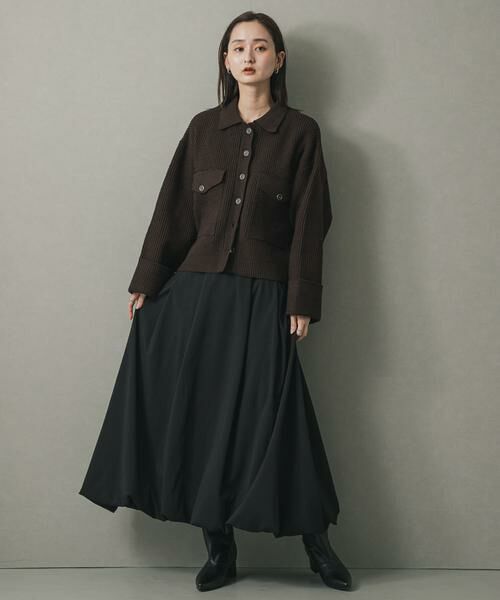 SENSE OF PLACE by URBAN RESEARCH / センスオブプレイス バイ アーバンリサーチ その他アウター | ニットショートジャケット | 詳細5