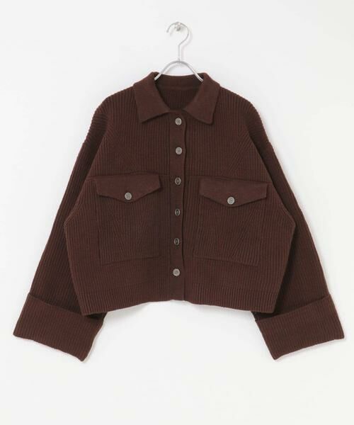 SENSE OF PLACE by URBAN RESEARCH / センスオブプレイス バイ アーバンリサーチ その他アウター | ニットショートジャケット | 詳細6