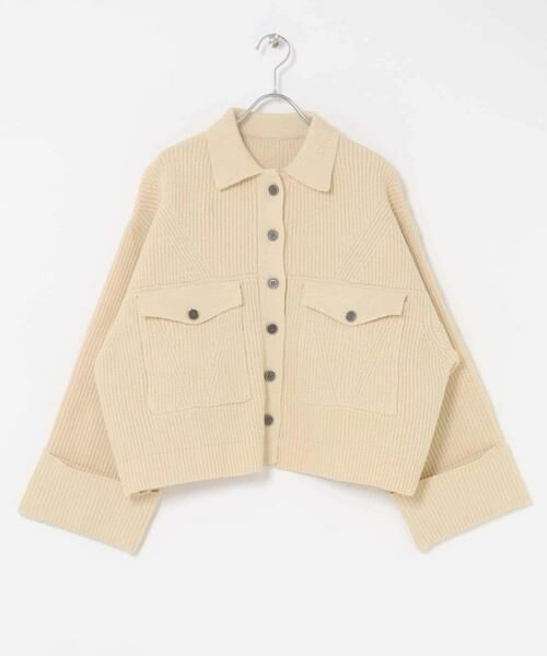 SENSE OF PLACE by URBAN RESEARCH / センスオブプレイス バイ アーバンリサーチ その他アウター | ニットショートジャケット | 詳細27