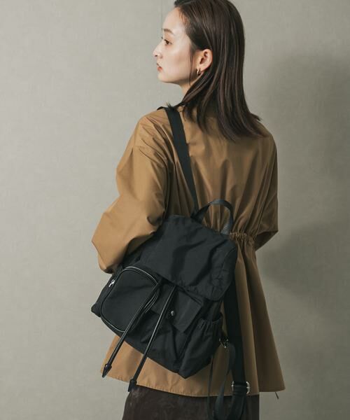 SENSE OF PLACE by URBAN RESEARCH / センスオブプレイス バイ アーバンリサーチ リュック・バックパック | 撥水マルチポケットナイロンリュック | 詳細9