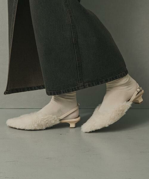 SENSE OF PLACE by URBAN RESEARCH / センスオブプレイス バイ アーバンリサーチ シューズ | ポインテッドファーミュール | 詳細7