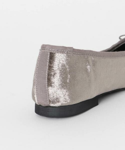 SENSE OF PLACE by URBAN RESEARCH / センスオブプレイス バイ アーバンリサーチ バレエシューズ | ベロアスクエアフラットシューズ | 詳細19
