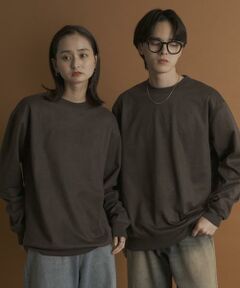 SENSE OF PLACE by URBAN RESEARCH / センスオブプレイス バイ アーバンリサーチ スウェット | フェイクスエードクルーネックスウェット