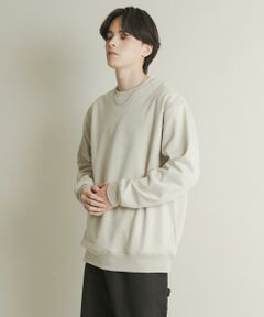 SENSE OF PLACE by URBAN RESEARCH / センスオブプレイス バイ アーバンリサーチ スウェット | フェイクスエードクルーネックスウェット