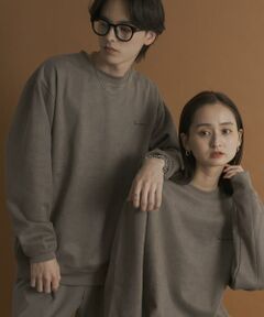 SENSE OF PLACE by URBAN RESEARCH / センスオブプレイス バイ アーバンリサーチ スウェット | シシュウフェイクスエードクルーネックスウェット