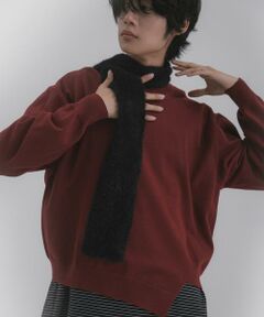 SENSE OF PLACE by URBAN RESEARCH / センスオブプレイス バイ アーバンリサーチ ニット・セーター | アシメクルーネックニット