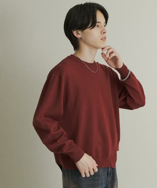 SENSE OF PLACE by URBAN RESEARCH / センスオブプレイス バイ アーバンリサーチ ニット・セーター | アシメクルーネックニット | 詳細10