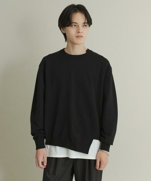 SENSE OF PLACE by URBAN RESEARCH / センスオブプレイス バイ アーバンリサーチ ニット・セーター | アシメクルーネックニット | 詳細19