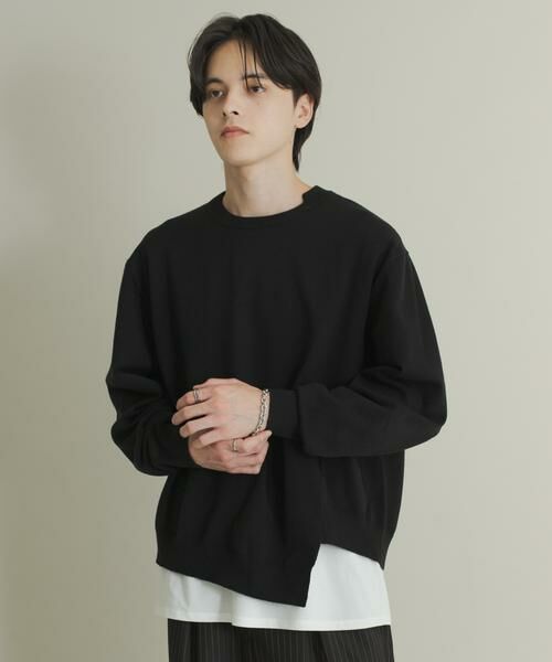 SENSE OF PLACE by URBAN RESEARCH / センスオブプレイス バイ アーバンリサーチ ニット・セーター | アシメクルーネックニット | 詳細20