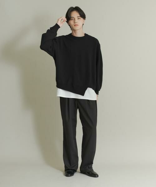 SENSE OF PLACE by URBAN RESEARCH / センスオブプレイス バイ アーバンリサーチ ニット・セーター | アシメクルーネックニット | 詳細25