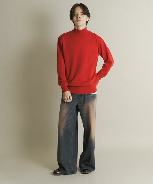 SENSE OF PLACE by URBAN RESEARCH / センスオブプレイス バイ アーバンリサーチ ニット・セーター | 『一部WEB限定カラー』『洗濯可/毛玉防止』ストレッチモックネックニット | 詳細13