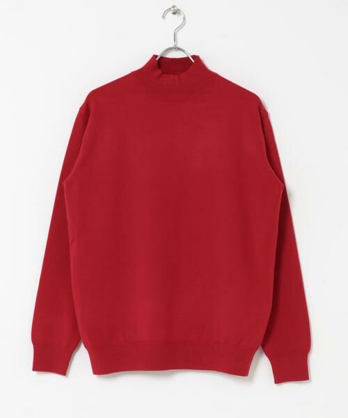 SENSE OF PLACE by URBAN RESEARCH / センスオブプレイス バイ アーバンリサーチ ニット・セーター | 『一部WEB限定カラー』『洗濯可/毛玉防止』ストレッチモックネックニット | 詳細15