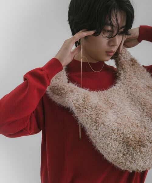 SENSE OF PLACE by URBAN RESEARCH / センスオブプレイス バイ アーバンリサーチ ニット・セーター | 『一部WEB限定カラー』『洗濯可/毛玉防止』ストレッチモックネックニット | 詳細3